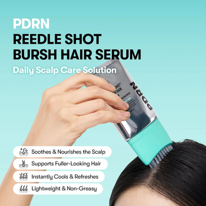 PDRN Microneedle Scalp Serum Brush – Hair Thickening & Root Activating Treatment for Fuller, Healthier-Looking Hair-YH