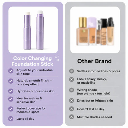 🔥Final 2 Hour 76% OFF🔥 Color Changing Foundation Stick-ZGD