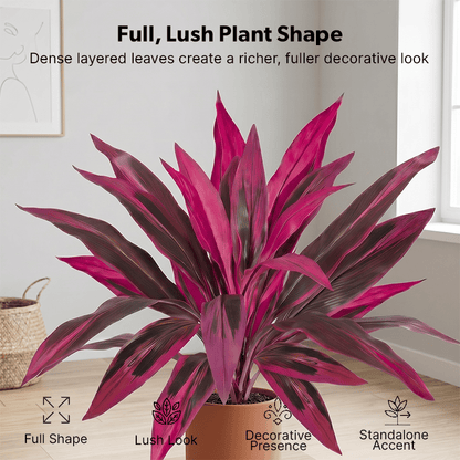 🎁 Last Day 60% OFF - Artificial Boston Fern & Dragon's Blood Tree Plants-YH