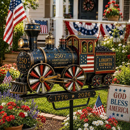 🔥Limited time 55% OFF🔥🚂USA 250 “Liberty Express” Train Garden Wind Spinner -✈️ (Free Delivery Fee)-JX