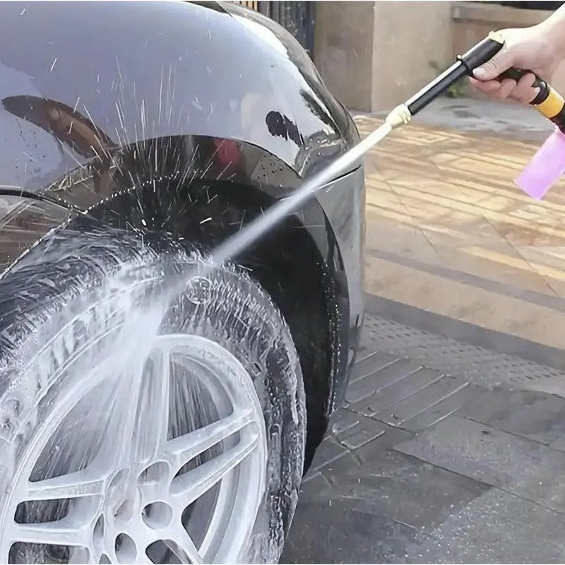 【FathersDayGift】Portable High Pressure Water Sprayer, Adjustable Garden Hose Nozzle Sprayer, Car Washing & Maintenance Tool, Pet Cleaning Tool & Dealsforyoudays-ANN