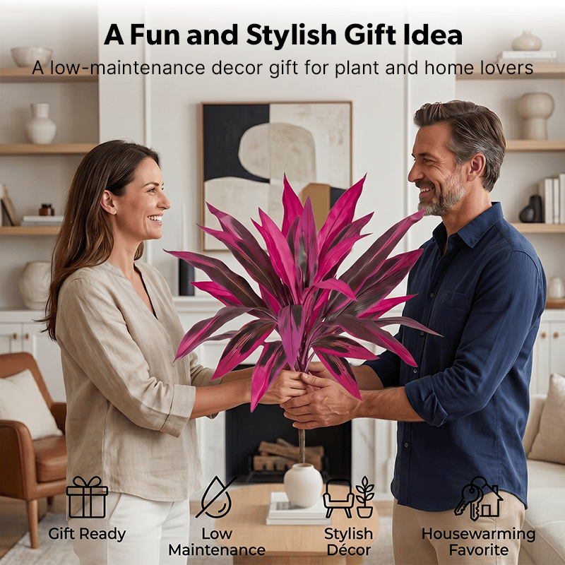 🎁 Last Day 60% OFF - Artificial Boston Fern & Dragon's Blood Tree Plants-YH