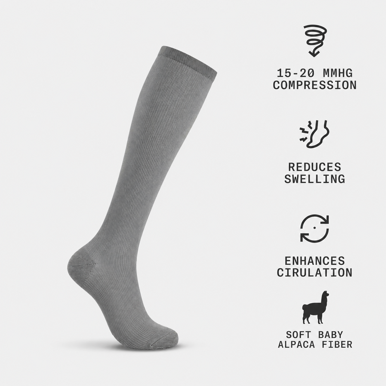 Alpaca Compression Socks-ZGD