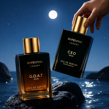 Gentlemen’s Fragrance Set with CEO MAN Perfume & G.O.A.T. MAN Aroma.-YH