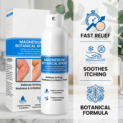 🔥Heroiy® Magnesium Botanical Spray – Advanced Skin Recovery for Psoriasis & Eczema | Rapid Soothing, Steroid-Free-YH