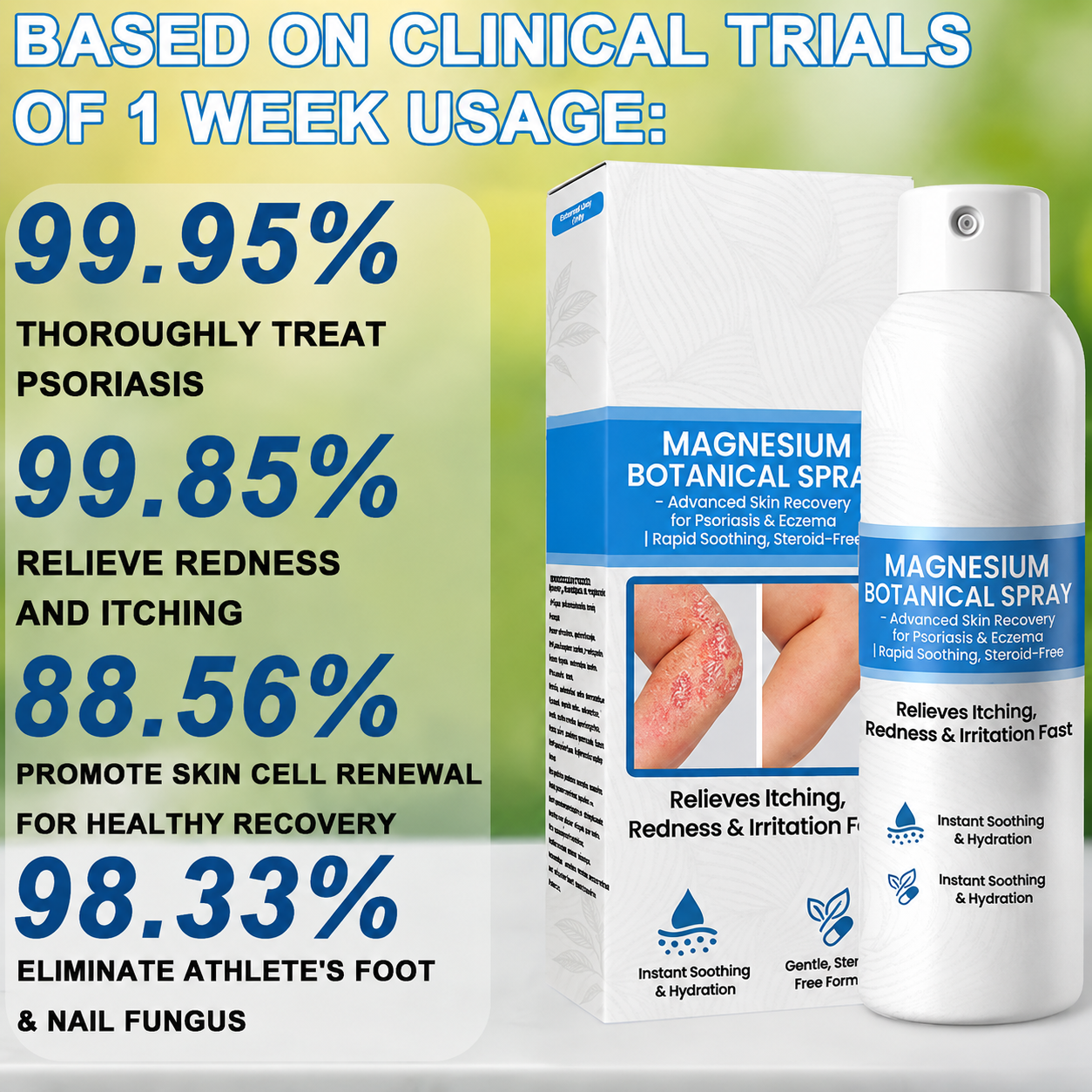 🔥Heroiy® Magnesium Botanical Spray – Advanced Skin Recovery for Psoriasis & Eczema | Rapid Soothing, Steroid-Free-YH