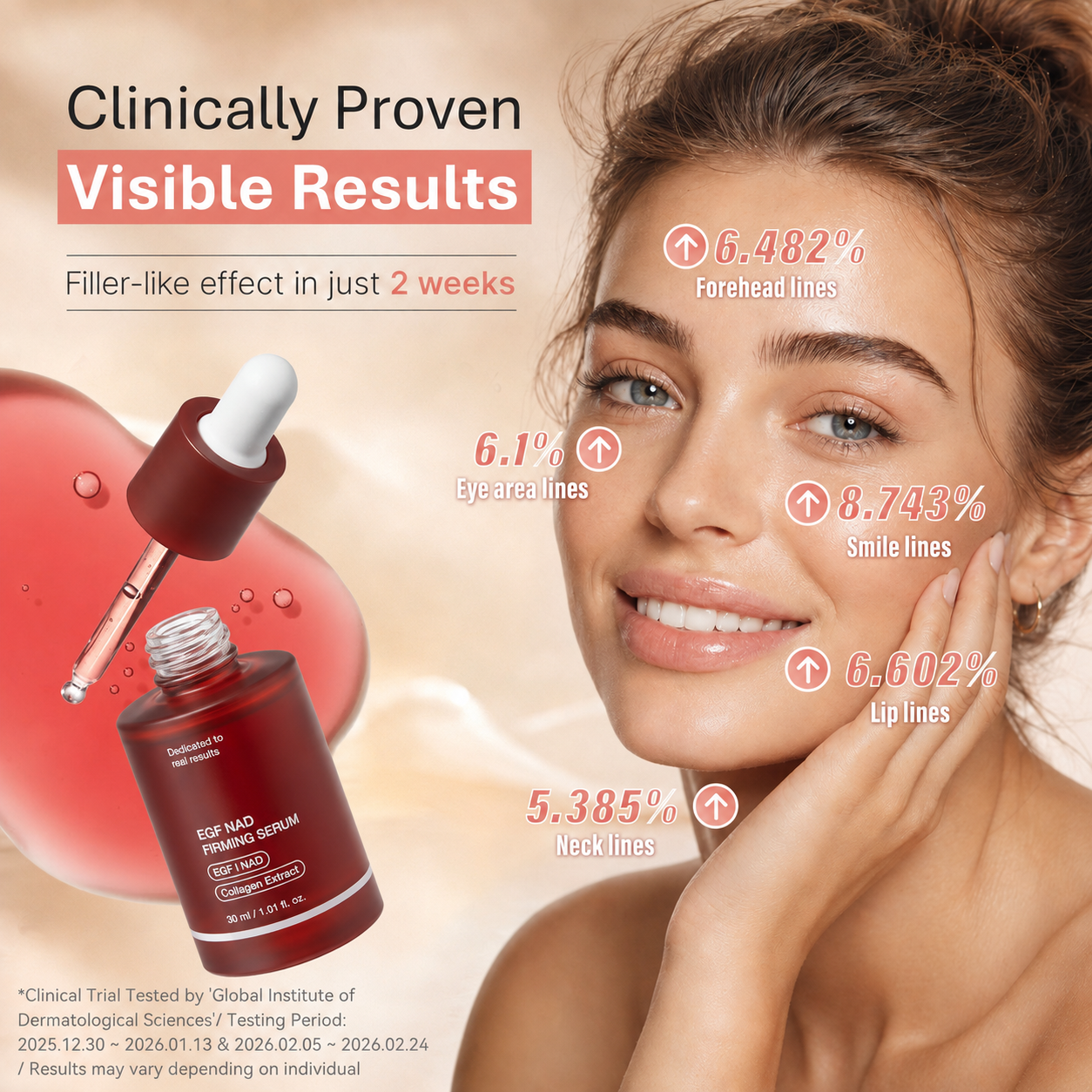 Heroiy® Korean NAD+ EGF Firming Serum-JX
