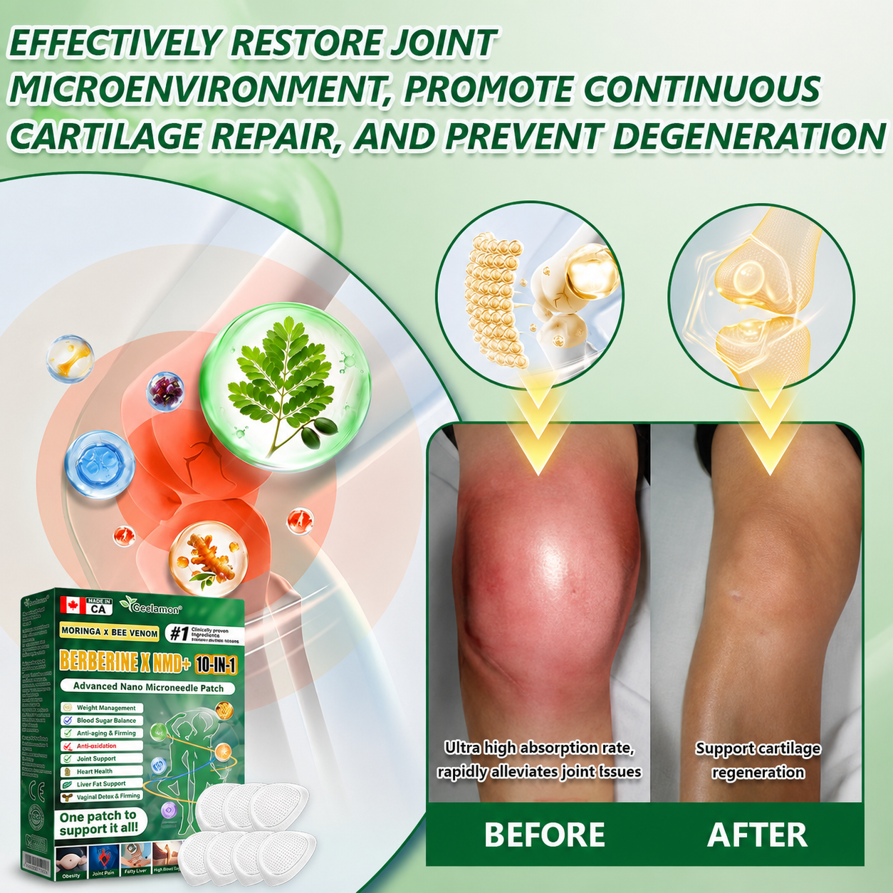 🇨🇦 𝑶𝒇𝒇𝒊𝒄𝒊𝒂𝒍 𝑺𝒕𝒐𝒓𝒆 | 🧑‍⚕️🩺 Heroiy® Moringa · Berberine × NAD+ 𝟏𝟎-𝐢𝐧-𝟏 𝐀𝐝𝐯𝐚𝐧𝐜𝐞𝐝 𝐍𝐚𝐧𝐨 𝐌𝐢𝐜𝐫𝐨𝐧𝐞𝐞𝐝𝐥𝐞 𝐏𝐚𝐭𝐜𝐡-JX