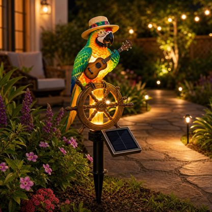 🔥Last Day 49% OFF🔥-🌴Solar Powered Parrot Garden Light- "Wastin" Away Again-JX