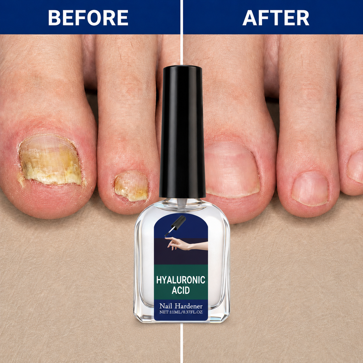 Clear Fungus Nails & Restore Healthy Clear Nails in Just 14 Days!-JX