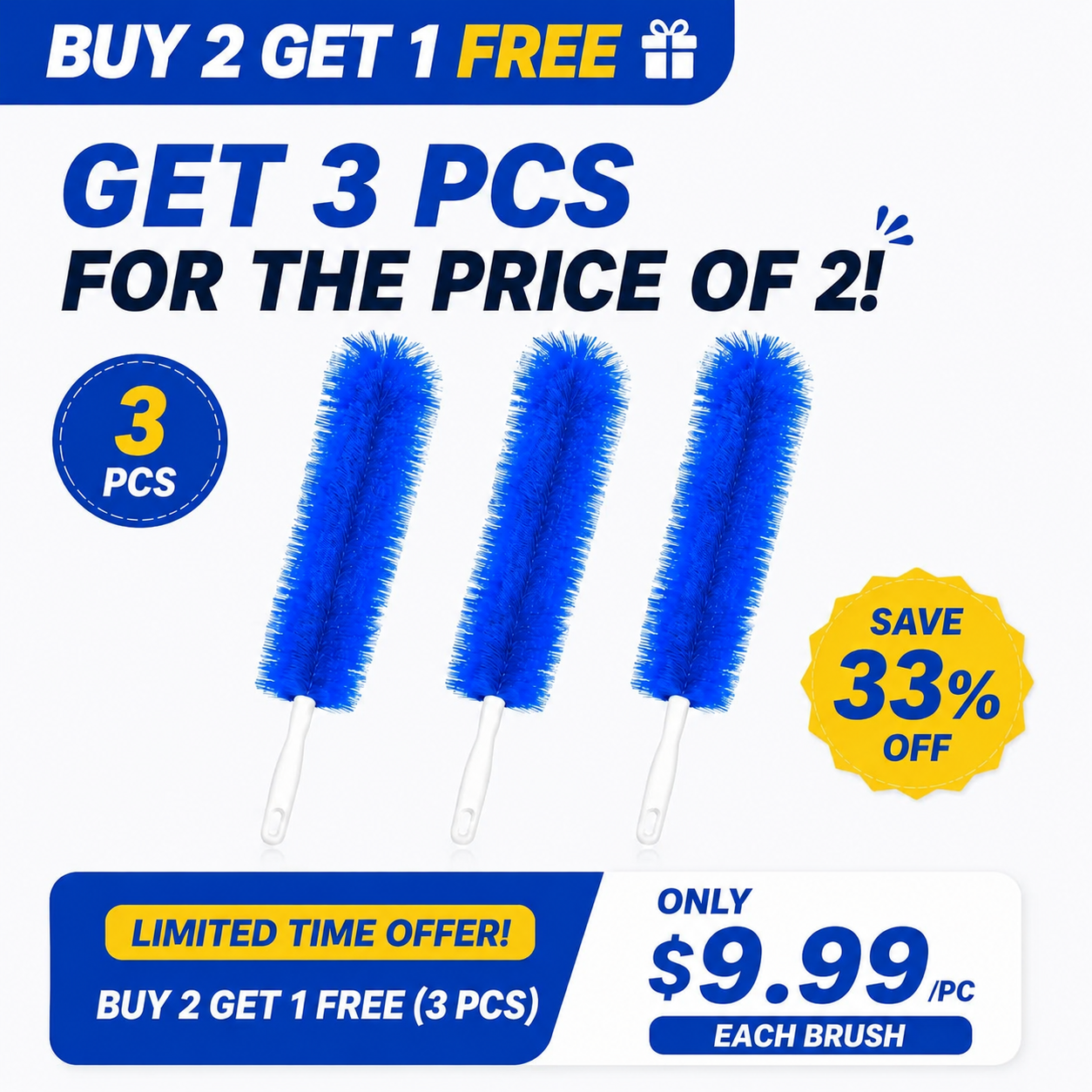 Buy 2 get 1 free (3 pcs)|🔥Only 9.99$ one pcs