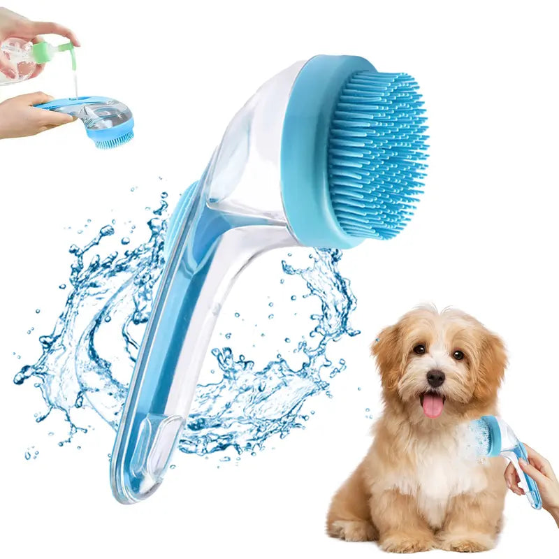 🐶🐱Pet Bath Brush with Shampoo Dispenser🐾-YH