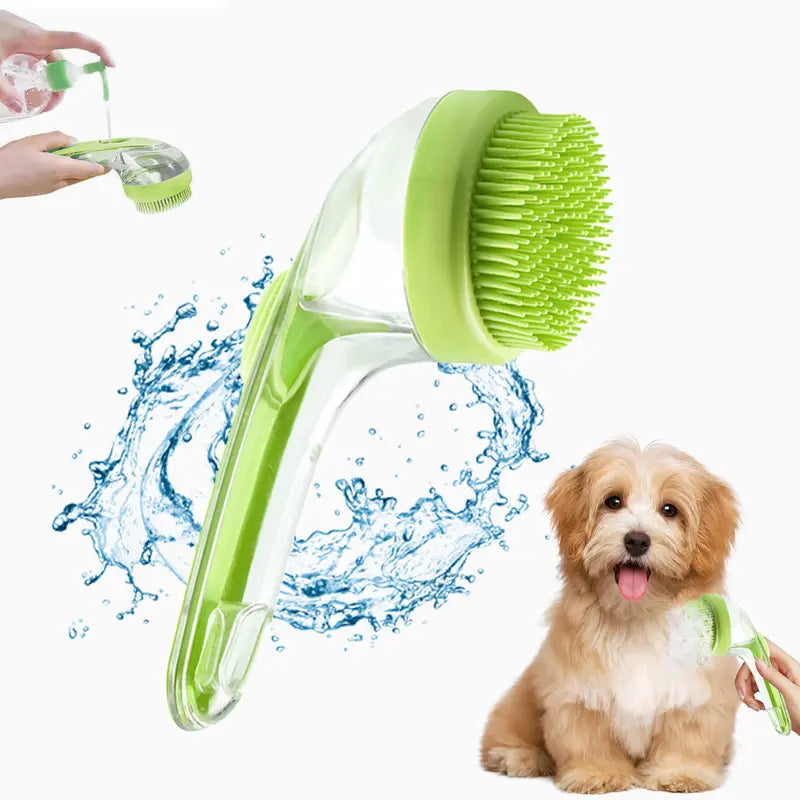 🐶🐱Pet Bath Brush with Shampoo Dispenser🐾-YH