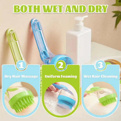 🐶🐱Pet Bath Brush with Shampoo Dispenser🐾-YH