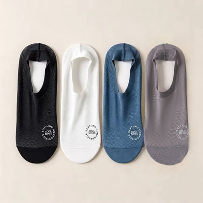 Breathable Reinforced No-Show Socks-ZGD