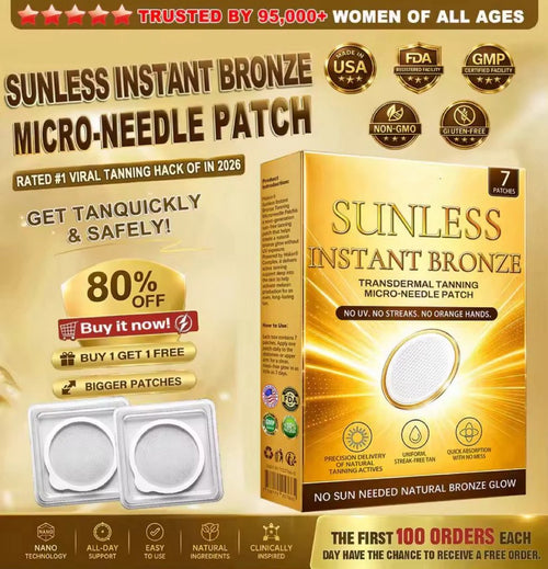 ☀️𝐒𝐮𝐧𝐥𝐞𝐬𝐬 𝐈𝐧𝐬𝐭𝐚𝐧𝐭 𝐁𝐫𝐨𝐧𝐳𝐞 𝐓𝐚𝐧𝐧𝐢𝐧𝐠 𝐌𝐢𝐜𝐫𝐨𝐧𝐞𝐞𝐝𝐥𝐞 𝐏𝐚𝐭𝐜𝐡 🇺🇸 (𝐉𝐮𝐬𝐭 𝐨𝐧𝐜𝐞 𝐚 𝐝𝐚𝐲) 𝐕𝐢𝐬𝐢𝐛𝐥𝐞 𝐁𝐫𝐨𝐧𝐳𝐞 𝐆𝐥𝐨𝐰 𝐢𝐧 𝟕 𝐃𝐚𝐲𝐬 ✅ 𝐍𝐨 𝐔𝐕, 𝐍𝐨 𝐎𝐫𝐚𝐧𝐠𝐞, 𝐍𝐨 𝐒𝐭𝐫𝐞𝐚𝐤𝐬, 𝐍𝐨 𝐃𝐇𝐀, 𝐍𝐨 𝐌𝐞𝐬𝐬-YH