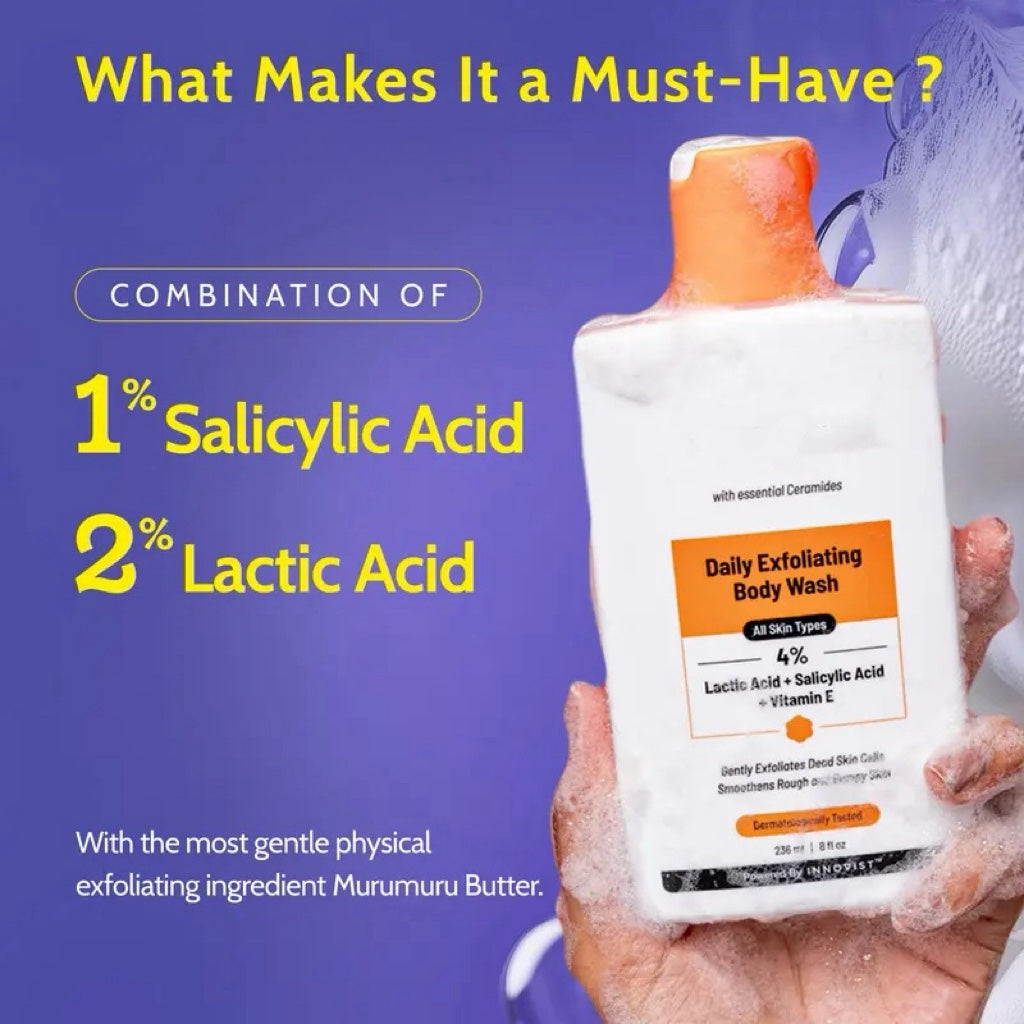 Body Wash  | Smooth Rough Skin, Improve Texture & Hydrate | KP & Strawberry Legs Care-ZGD