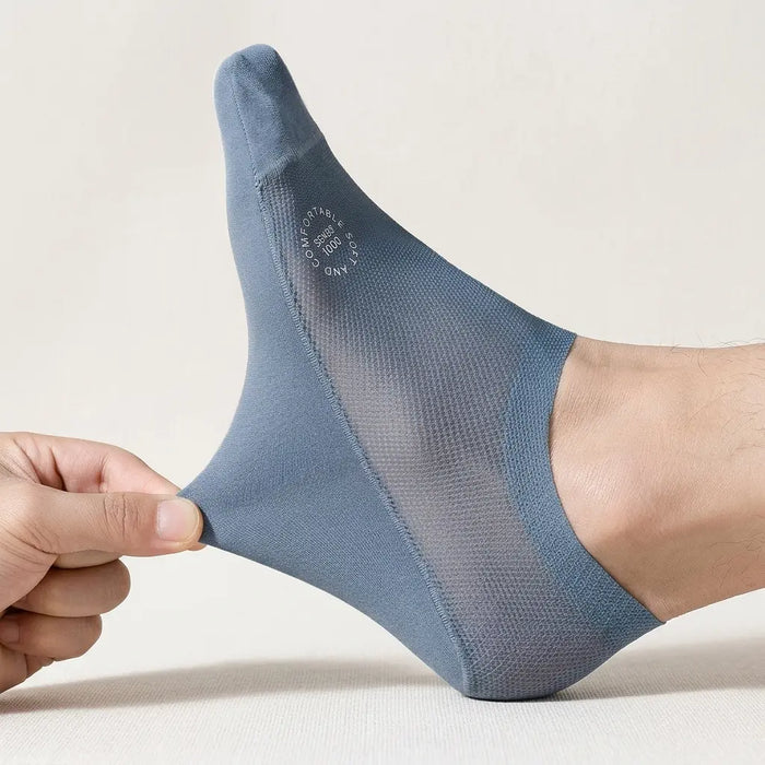 Breathable Reinforced No-Show Socks-ZGD