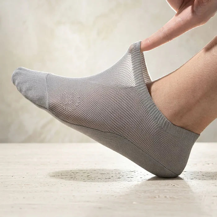 Breathable Reinforced No-Show Socks-ZGD