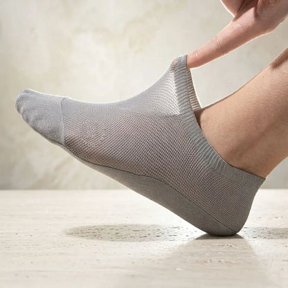 Breathable Reinforced No-Show Socks-ZGD