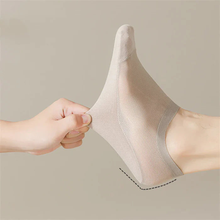 Breathable Reinforced No-Show Socks-ZGD