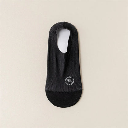 Breathable Reinforced No-Show Socks-ZGD