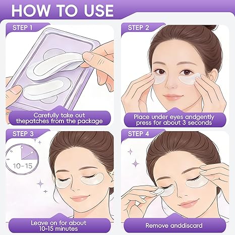👁️👁️👁️ Upgraded New Packaging WAKE UP LOOKING YEARS YOUNGER Hyaluronic Acid Microneedle Eye Mask-ZGD