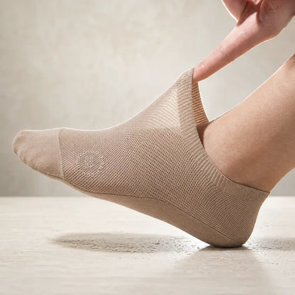 Breathable Reinforced No-Show Socks-ZGD