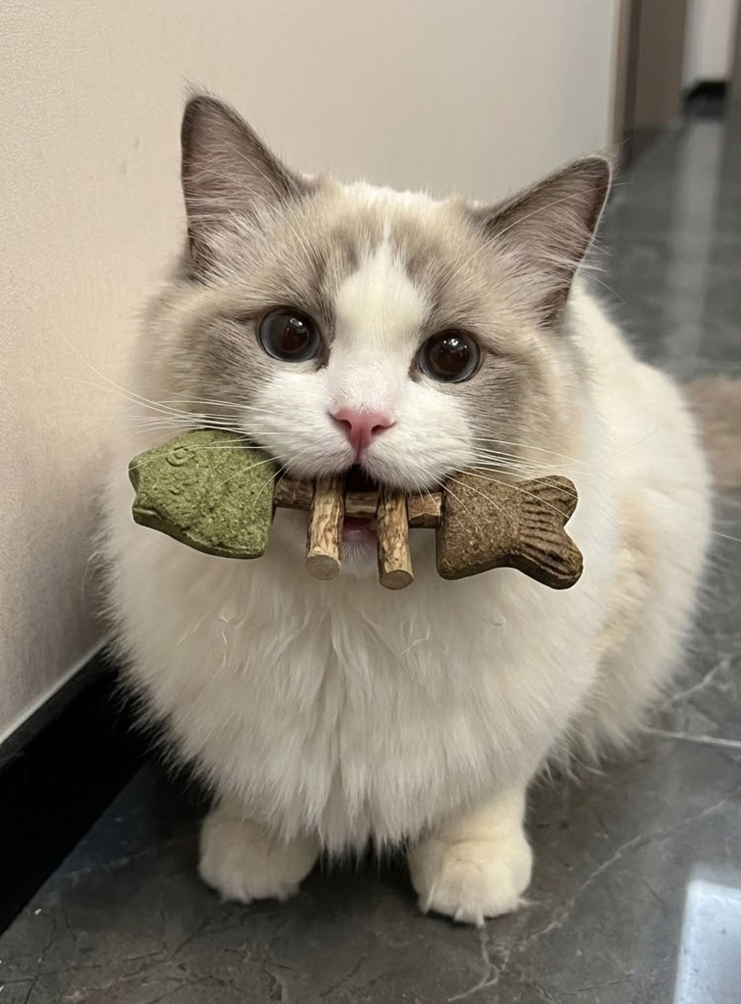 Catnip & Silvervine Chew-JX