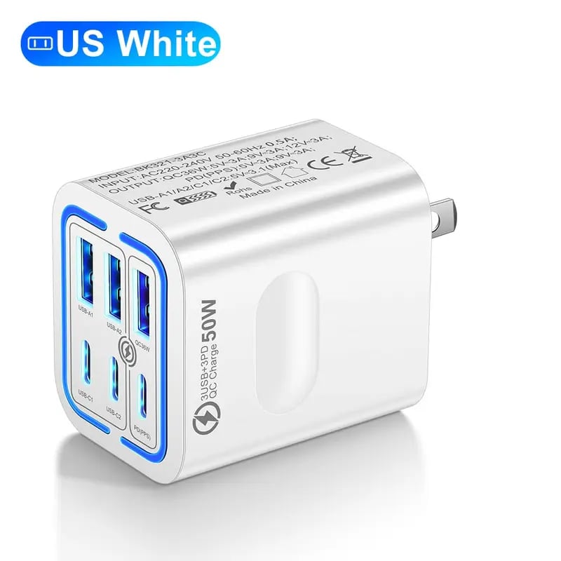 US Plug-White