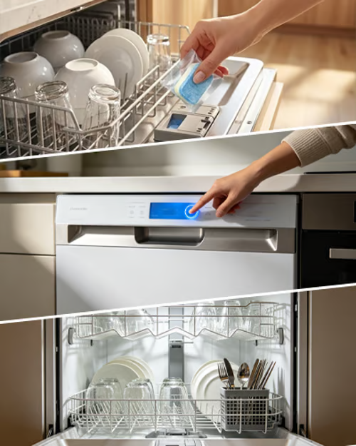 Dishwasher Deep Cleaner Tablets – Removes Grease, Limescale & Odor-Causing Buildup-JX
