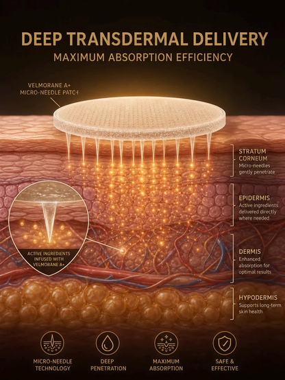 UV-Free Transdermal Sunless Tanning Patch™-JX