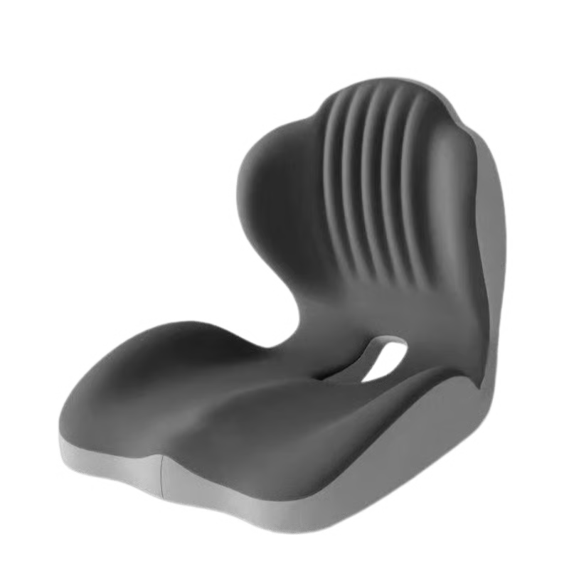 🔥Ergonomic Memory Foam Seat Cushion with Lumbar & Back Support, Relieves Back Pain, Reduces Pressure-JX