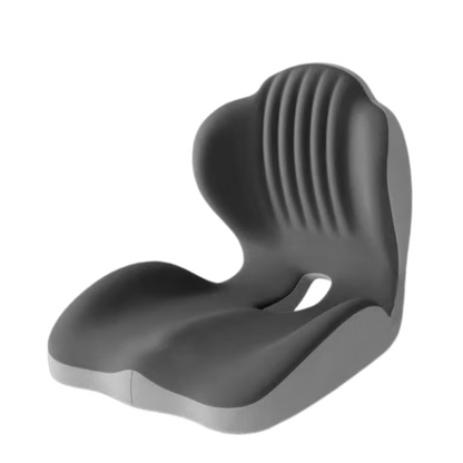 🔥Ergonomic Memory Foam Seat Cushion with Lumbar & Back Support, Relieves Back Pain, Reduces Pressure-JX