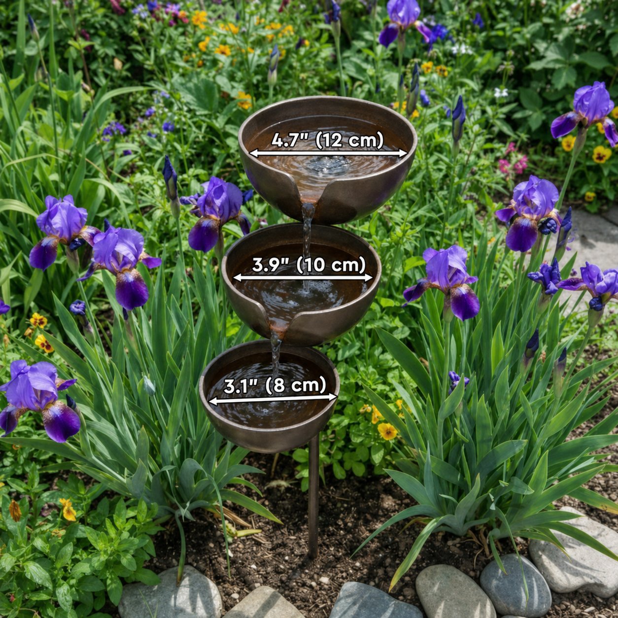 🔥Hot Sale🔥Bring Life Back To Your Garden – Rain Catcher Bird Bath 🌿🐦-YH