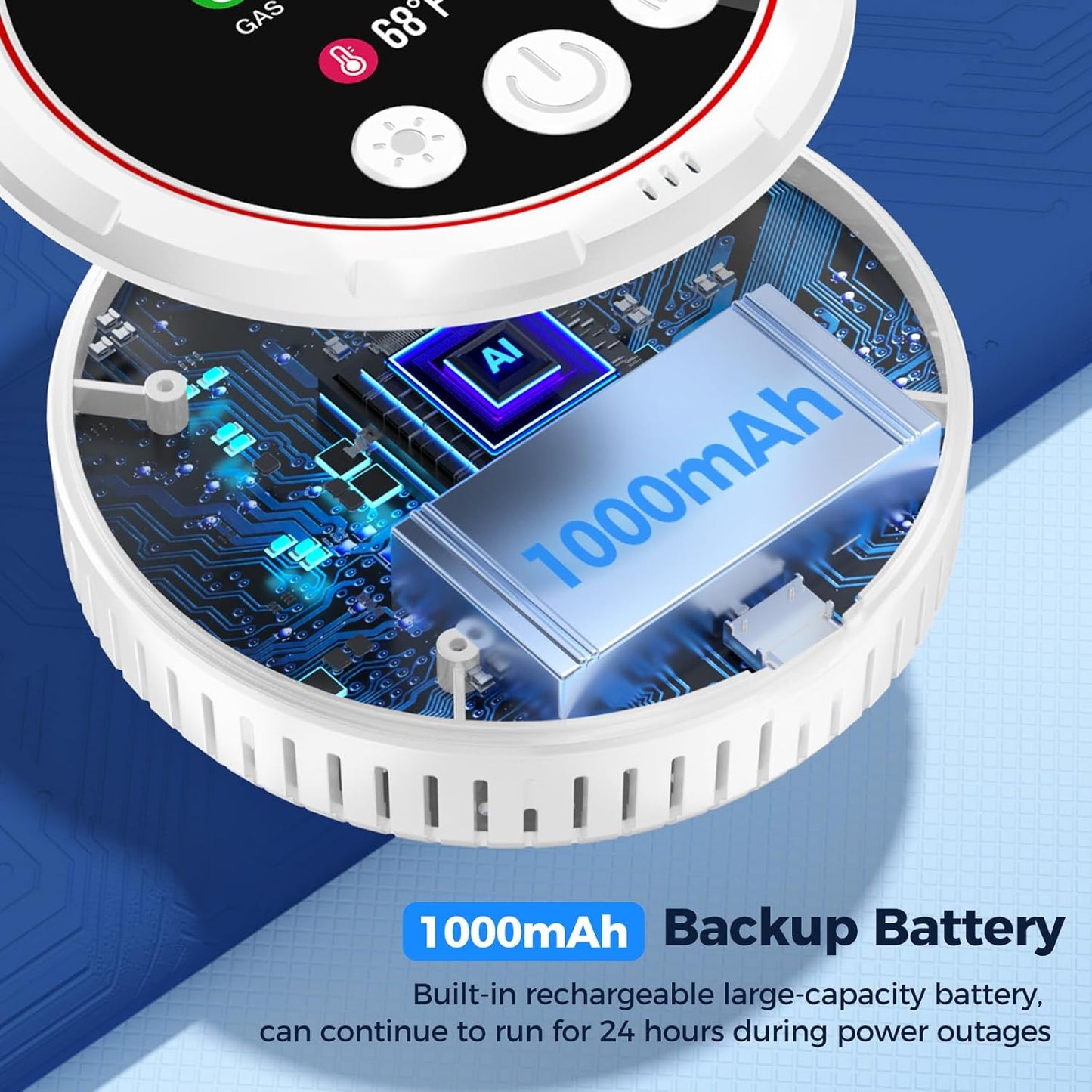 🏠 5-in-1 Smart Air Safety Monitor-YH