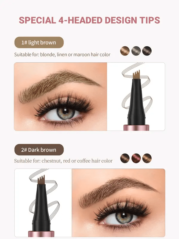 Buy 1 Get 1 Free💦 Waterproof Micro-Fork Eyebrow Pencil-YH