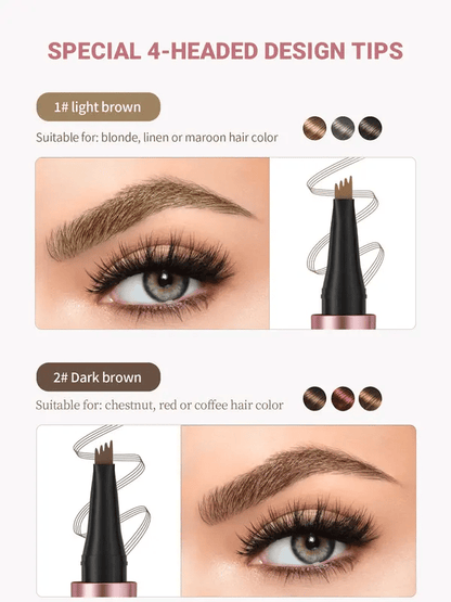 Buy 1 Get 1 Free💦 Waterproof Micro-Fork Eyebrow Pencil-YH