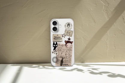 Yoshitomo Nara Phone Case, Clear Protective Cover