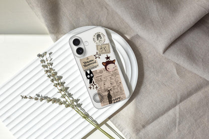 Yoshitomo Nara Phone Case, Clear Protective Cover