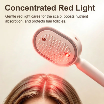 Electric Spray Air Cushion Massage Hair Comb – Anti-Tangle & Essential Oil Mist Brush-CW