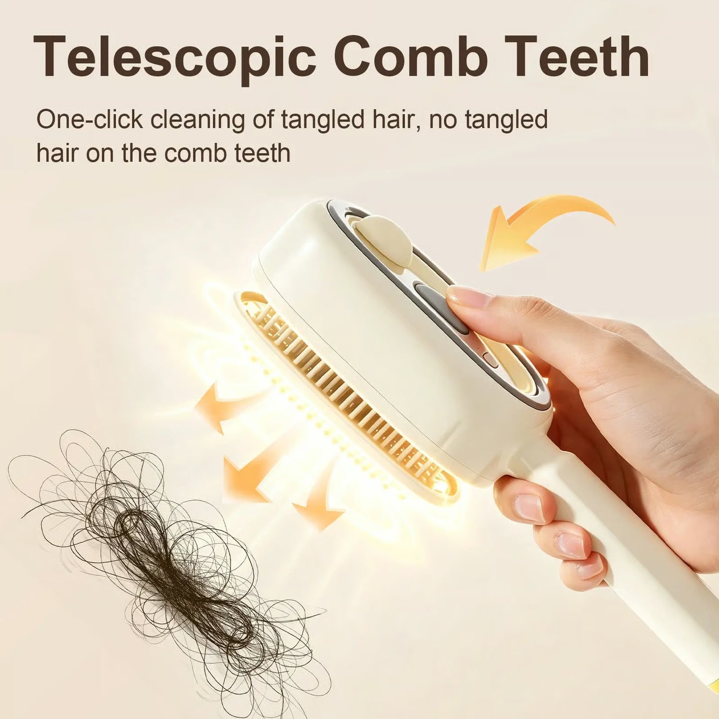 Electric Spray Air Cushion Massage Hair Comb – Anti-Tangle & Essential Oil Mist Brush-CW