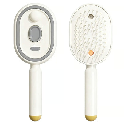 Electric Spray Air Cushion Massage Hair Comb – Anti-Tangle & Essential Oil Mist Brush-CW