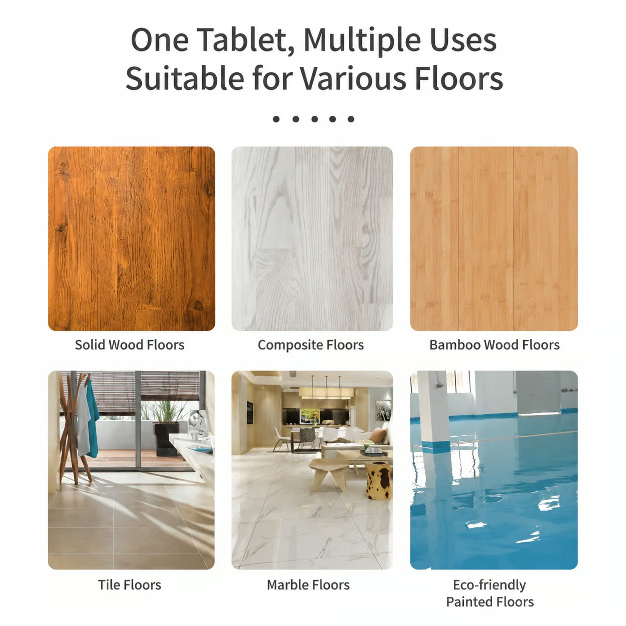 🌸Fresh Scent Multi-Surface Floor Cleaning Tablets - Antibacterial Mopping Sheets for All Floors ✨-CW