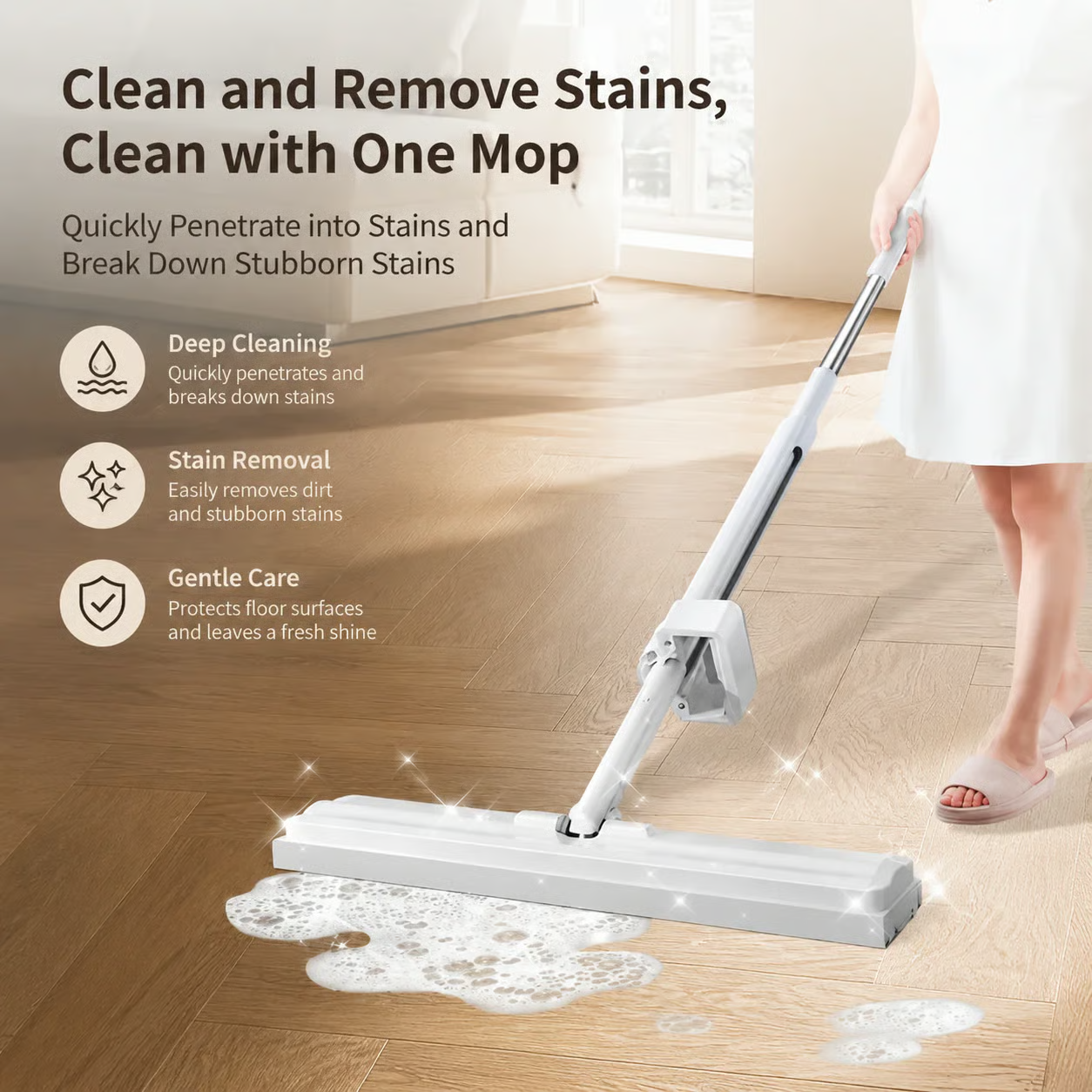 🌸Fresh Scent Multi-Surface Floor Cleaning Tablets - Antibacterial Mopping Sheets for All Floors ✨-CW