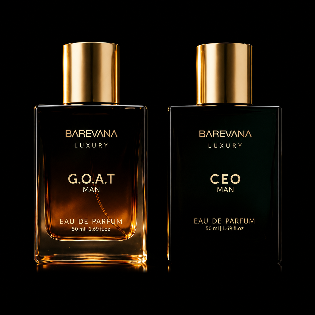 Gentlemen’s Fragrance Set with CEO MAN Perfume & G.O.A.T. MAN Aroma.-YH