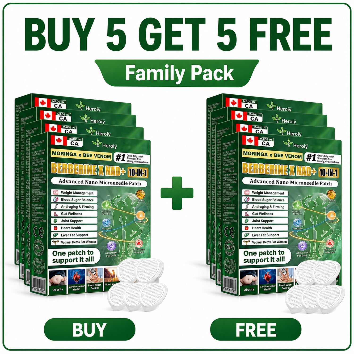 🎄10 boxes: Buy 5 Get 5 Free – Lose up to 110 lb