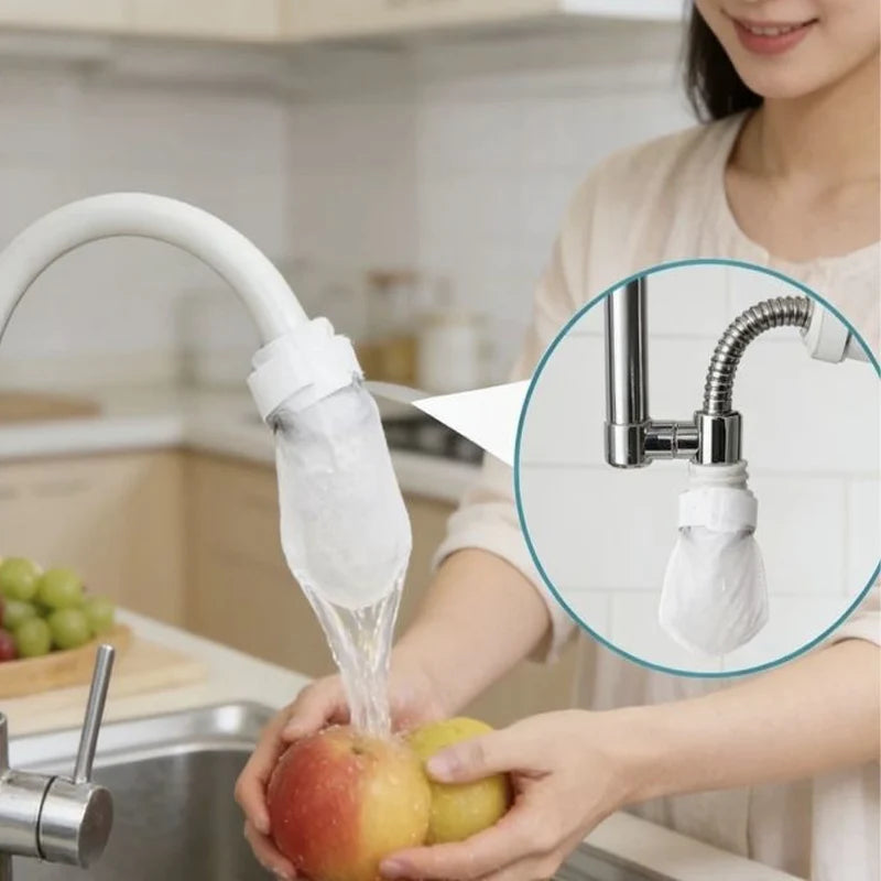 Anti-Splash Kitchen Faucet Filter for Sediment & Rust Removal-ZGD